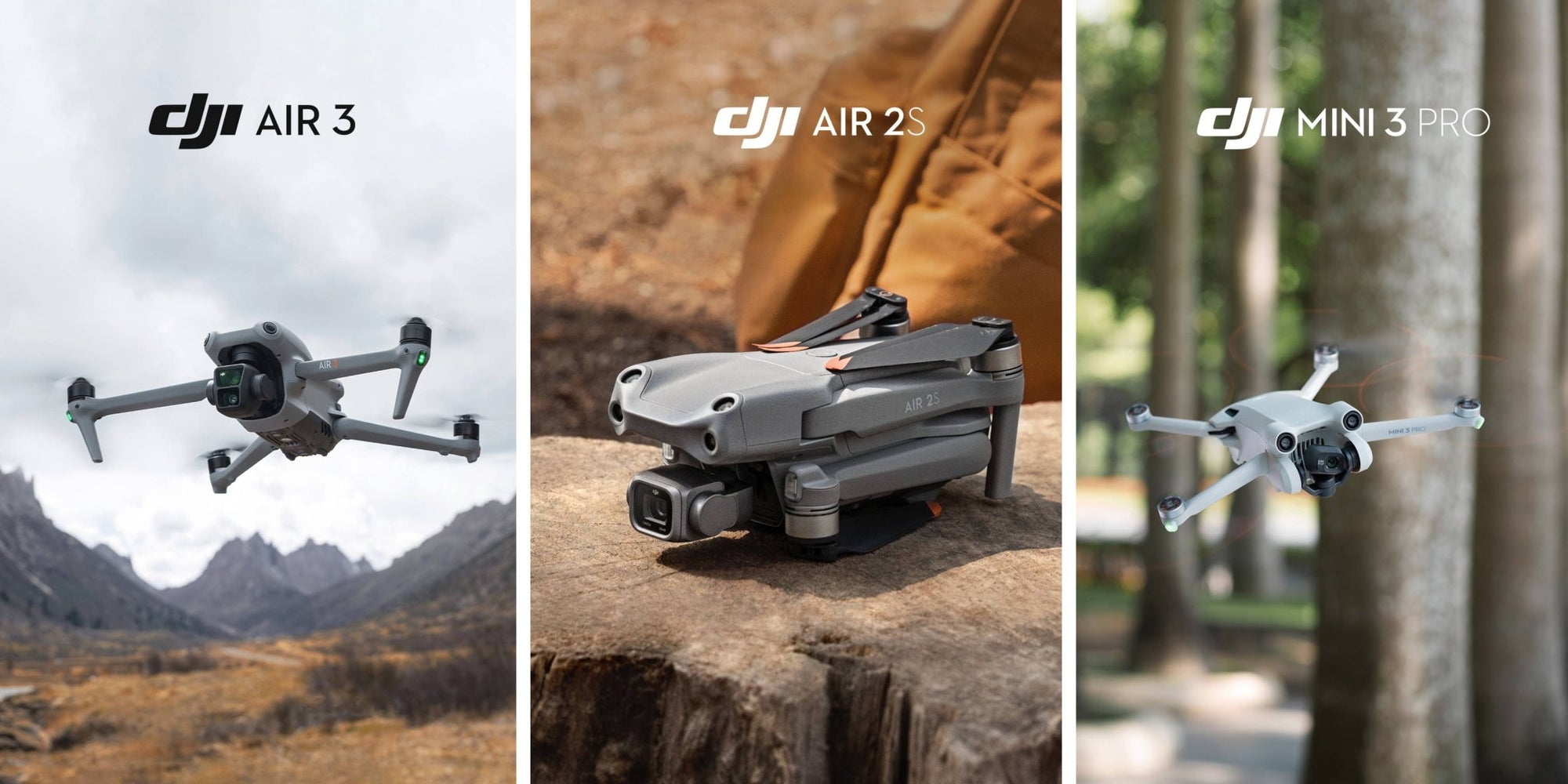 DJI Air 3 Vs. Air 2S Vs. Mini 3 Pro: How Do They Compare? - DrDrone.ca