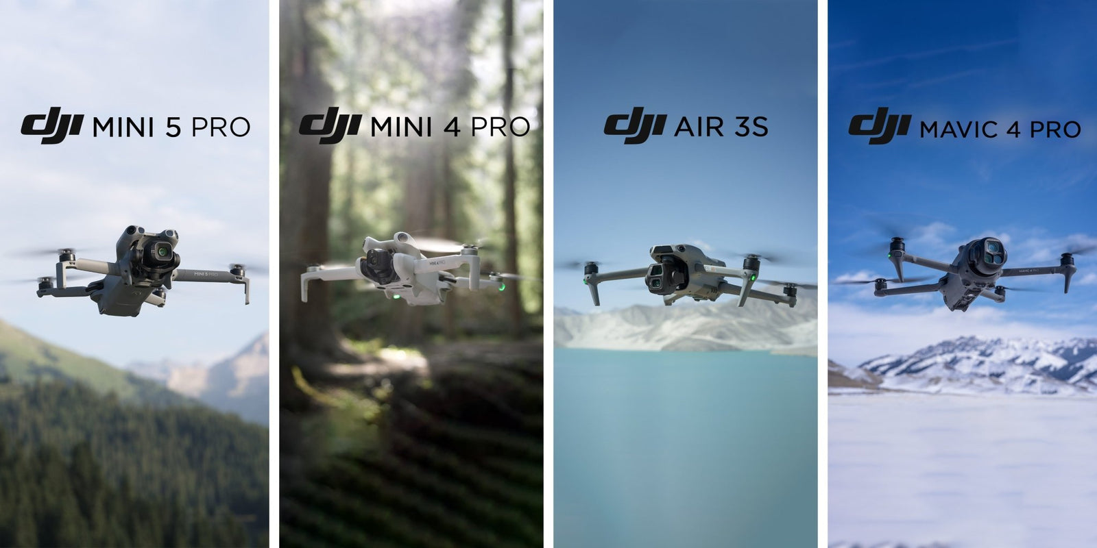 DJI Drone Purchasing Guide 2025: Mini 5 Pro, Mini 4 Pro, Air 3S, or Mavic 4 Pro? - DrDrone.ca