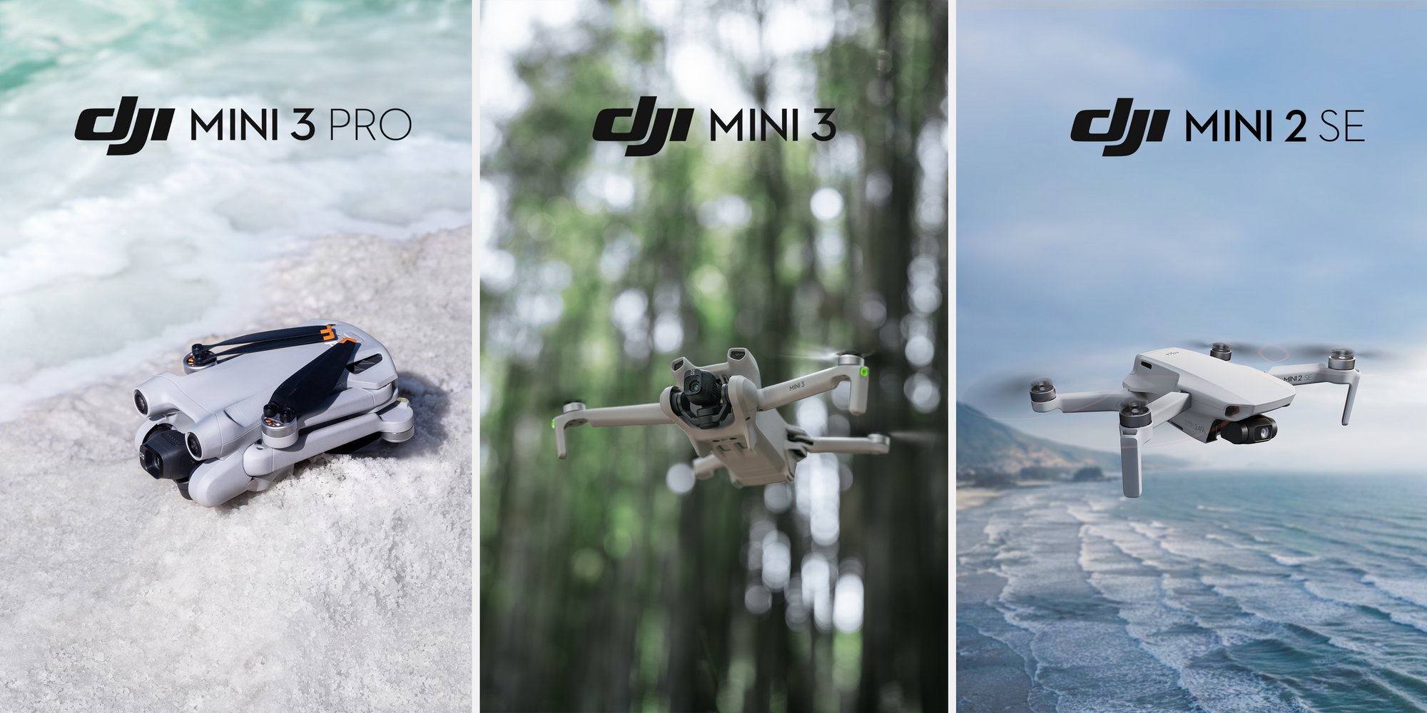 DJI Mini 3 Pro Vs DJI Mini 3 Vs DJI Mini 2 SE: Which Mini is Right for You?