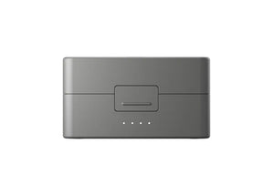 DJI Mic 3 Charging Case front view showing indication lights