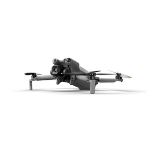 The DJI Mini 5 Pro unfolded and displayed on a left-facing angle.