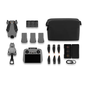 DJI Mini 5 Pro RC 2 Fly More Combo Plus from a top-down view.