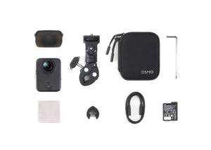 Everything included with the Osmo 360 II Limitless Riding Combo