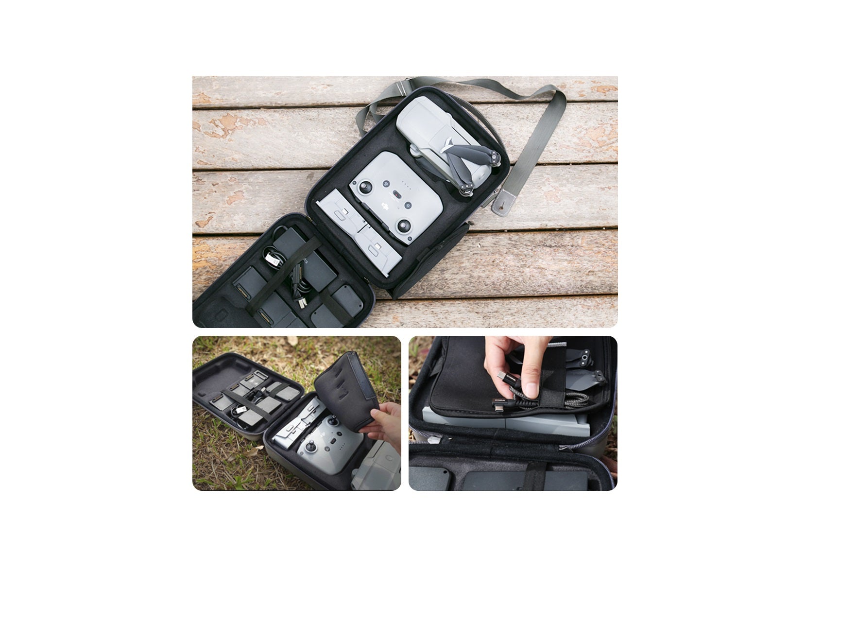 Cynova Mavic Air 2 and Air 2S Carrying Case - 3 - Cynova