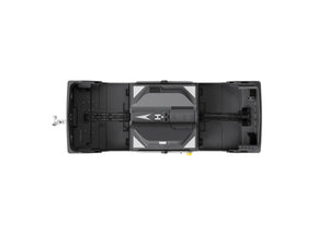 A top-down view of an open DJI Dock 4.