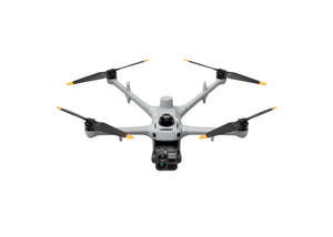 A top-down, frontal view of the DJI Matrice 5TD