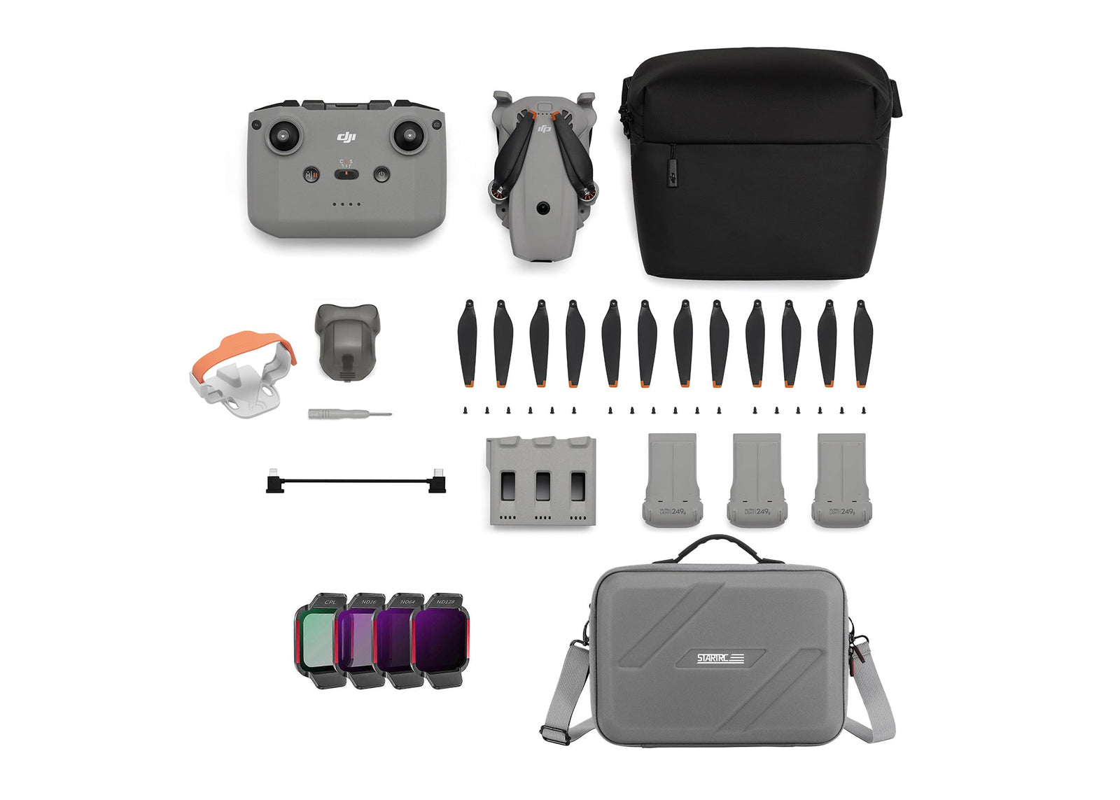 DJI Lito X1 RC - N3 Fly More Accessory Bundle - 1 - DJI