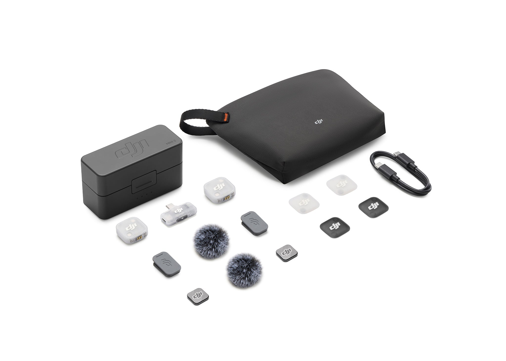 DJI Mic Mini 2 (2 TX + 1 Mobile RX + Charging Case) - DrDrone.ca