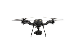 Freefly Astro with a payload against a white background
