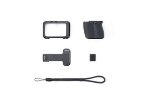 Everything included with the Osmo Action 6 Street Photography Grip Accessory Kit